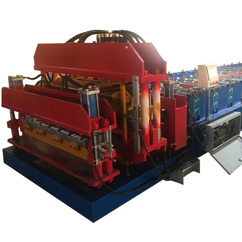 YG Customized Cambodia Type Roll Forming Metal Roofing Machines Portable Roof Panel Roll Forming Machine