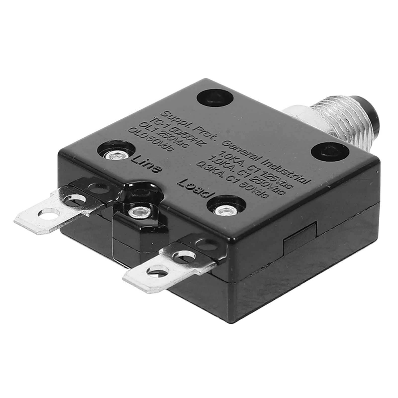 

Manual Reset Auto Reset Circuit Breaker 25A Circuit Breaker Car Marine Auto Thermal Small Generator Professional Accessories