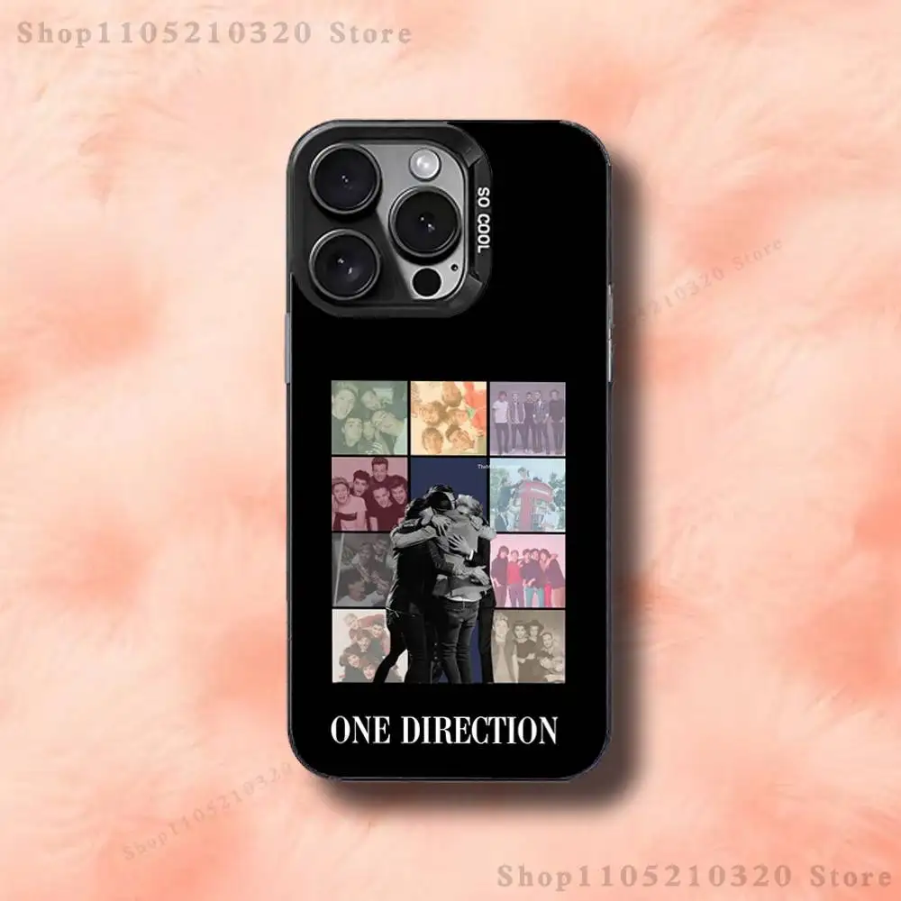Pop band O-One D-Direction Phone Case For iPhone 17,16,15,14,13,12,11,Pro,Max,Plus,E,Air,Mini Black Tpu Cover - view 5