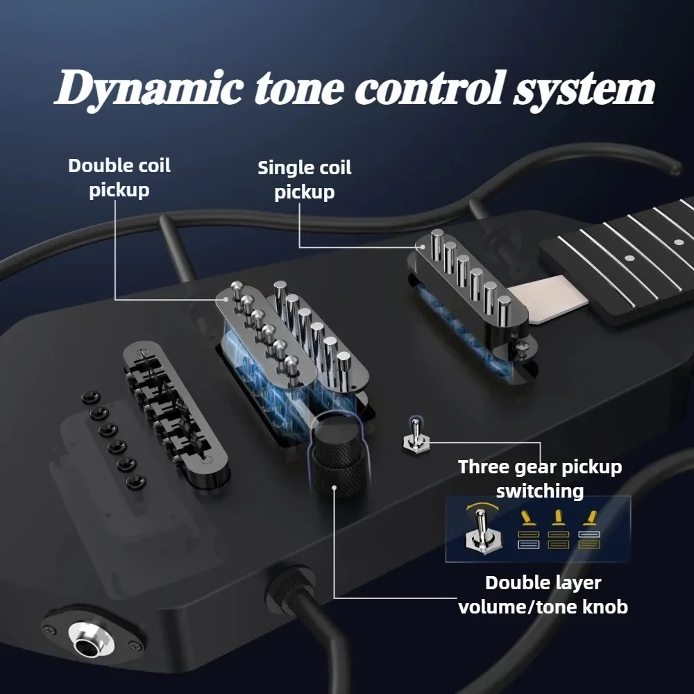 Guitarra eléctrica portátil, s - Travel Accessories Canada reseña y precio