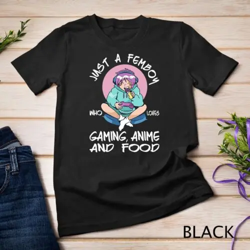 Femboy Outfit - Anime Gaming Femboy Top - Sissies Cosplay T-Shirt Unisex T-shirt