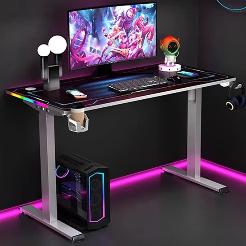 

Executive School Computer Desk Computer Writing Sedentary Laptop Mirror Desk Supplies Bedroom Tavolo Office Work Furniture