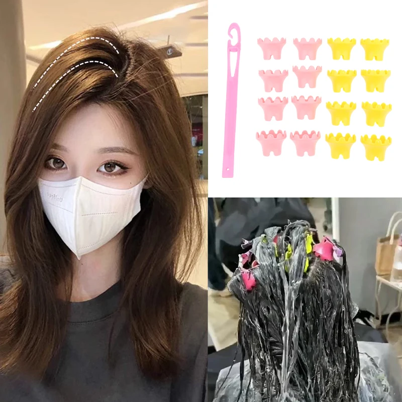 

Набор для завивки волос: 18/30 шт. бигуди-валиков для корней волос с крючками, инструменты для укладки, для создания объема, DIY-инструмент для завивки волос