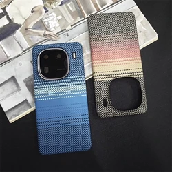 Case For Vivo IQOO 12 Pro Case Slim Thin Stripe Hard Phone Back Cover For Iqoo 12 12Pro 11 11S 5G Fashion Shell Half Pack Bumper