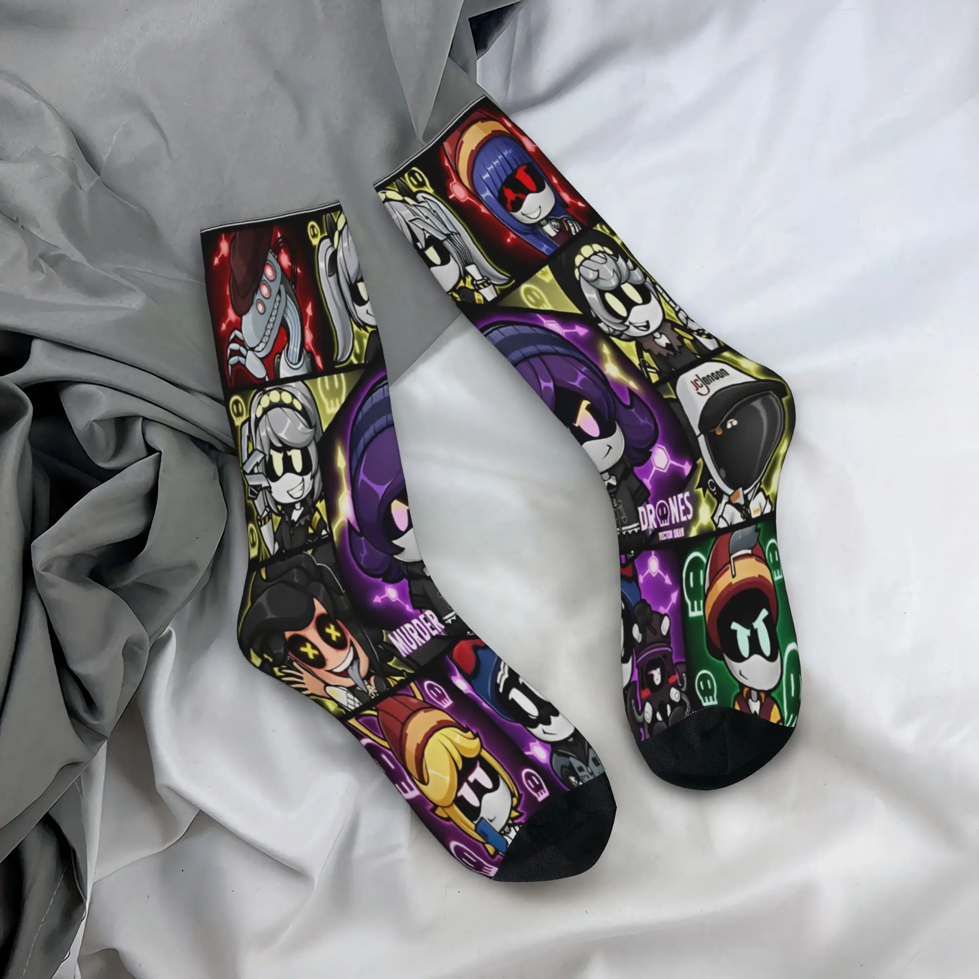 murder drones fanart chibis Socks Accessories For Men Women  Cozy Socks Comfortable Wonderful Gifts