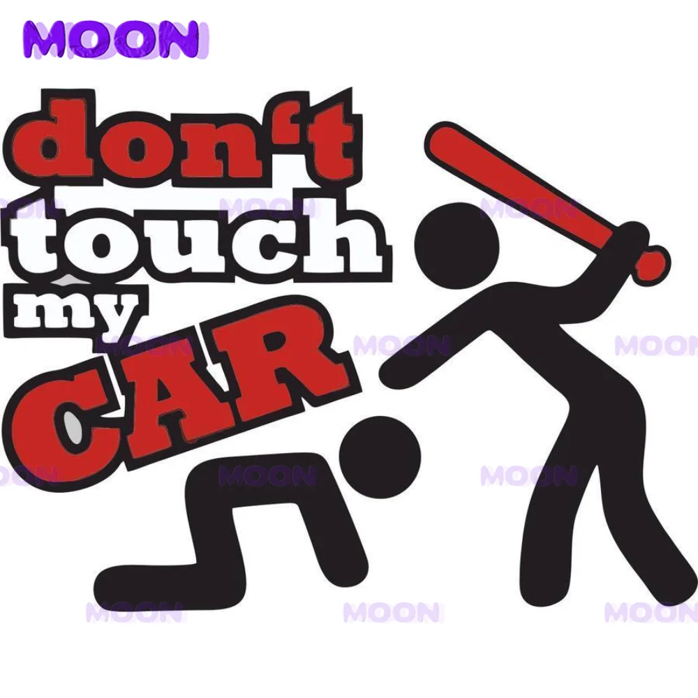 

Персонализированные наклейки «Don't Touch My Car» для искусственных цветных наклеек из ПВХ