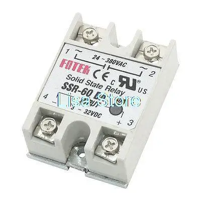 SSR-60DA 60A One Phase Machinery Control Solid State Relay