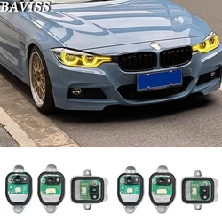 BMW 3 시리즈 F30 용 자동차 액세서리, 노란색 레몬 LED 보드, 헤드라이트 LED DRL 모듈 업그레이드, 2016-2018 LCI LED 전용, 신제품