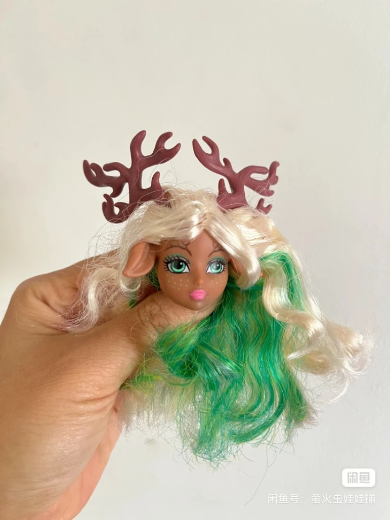 1/12 Rare Collection Makeup monsters high school Ever After Highs Doll Head Girl xy DIY Toy Parts Children Favor dongcheng