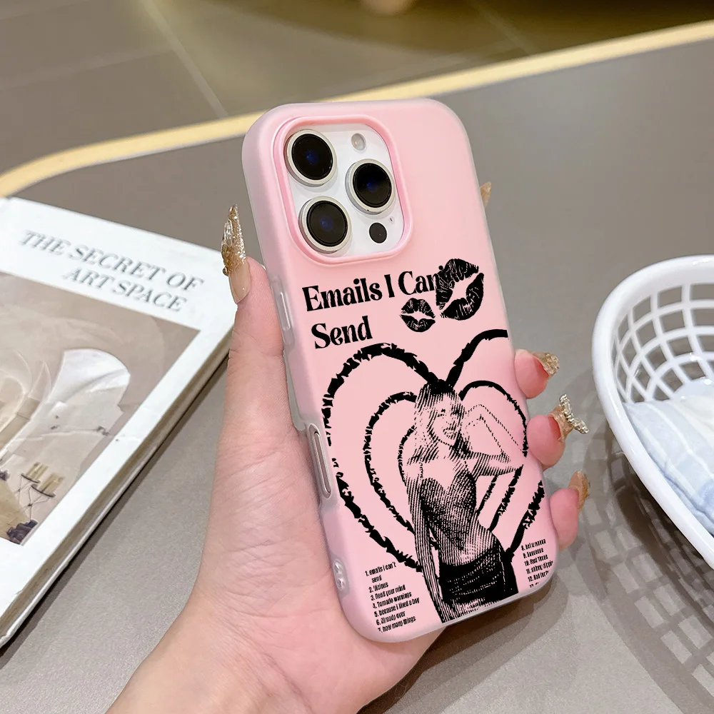 المغني S-سابرينا C-Carpenter للصدمات ماتي كاندي اللون 2 في 1 جراب هاتف لسامسونج S23 S24 S25 زائد الترا إيدج 5G غطاء