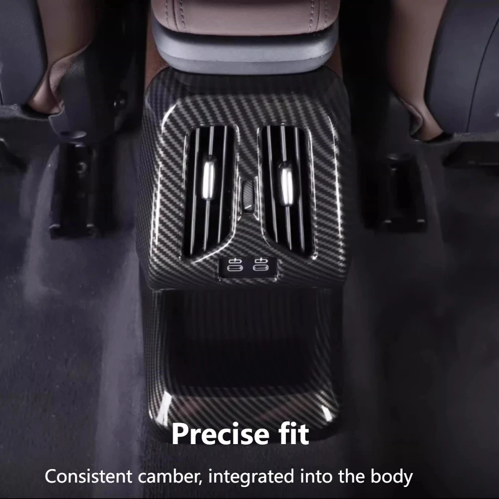 

For BMW X1 iX1 U11 2023-2026 Rear Anti Kick Cover Air Vent Trim Interior Accessories