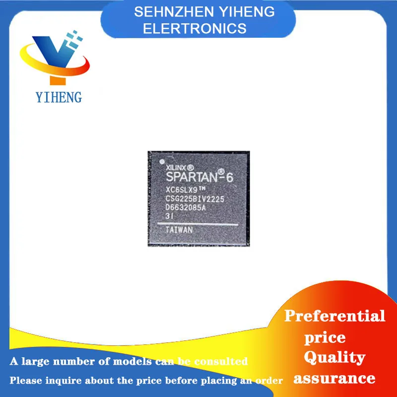 

XC6SLX9 XC6SLX9-3CSG225C XC6SLX9-3CSG225I 100% New Original Integrated