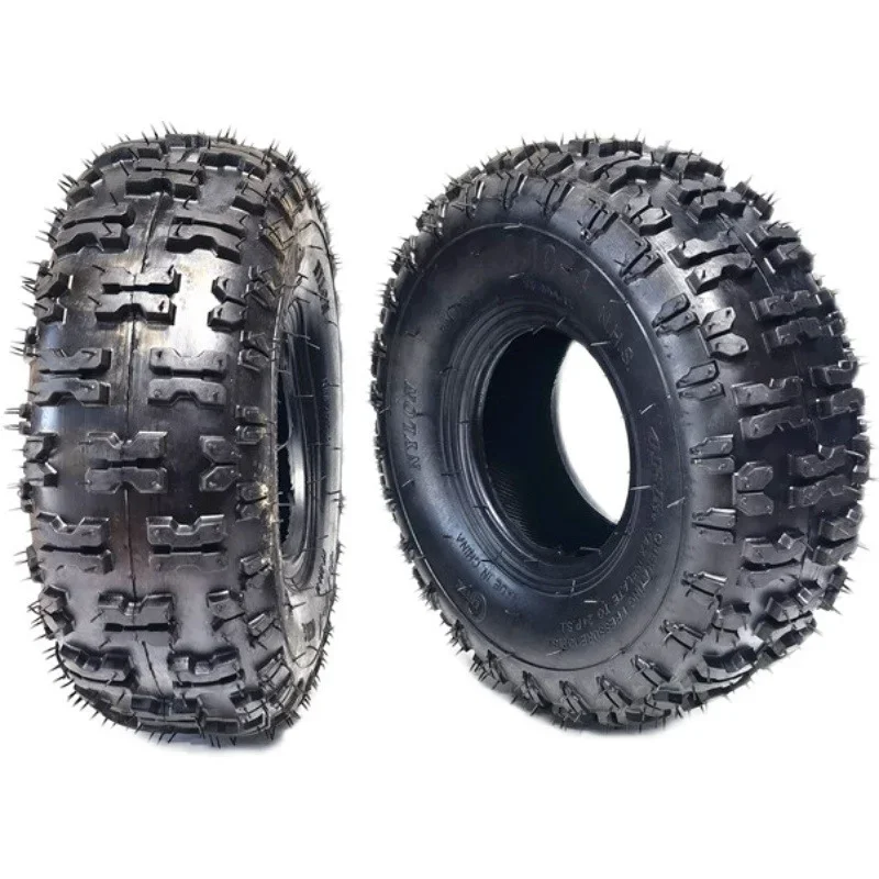 4.10-4 Inner and Outer Tires, 10 Inch Electric Car, Elderly Scooter, Lawn Mower, Cross-country Thickened Rubber Tire Accessories