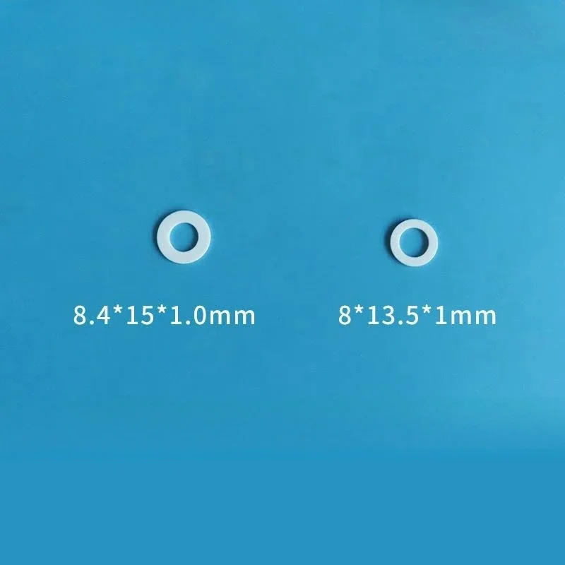 Customized Alumina Ceramic Ring With A Diameter Of 3/3.5/8/8.4/16/50mm, Insulated And Heat-resistant Circular Gasket