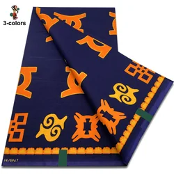 Guaranteed Veritable Ghana Wax Fabric High Quality African Wax Fabric Cotton Soft Ankara Wax Print Fabric for Women Dressing