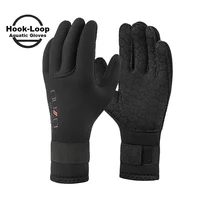Guantes de buceo de neopreno con gancho, 3 mm y 5 mm, antideslizantes, ideales para diversas aventuras acuáticas de snorkel al kayak y remar