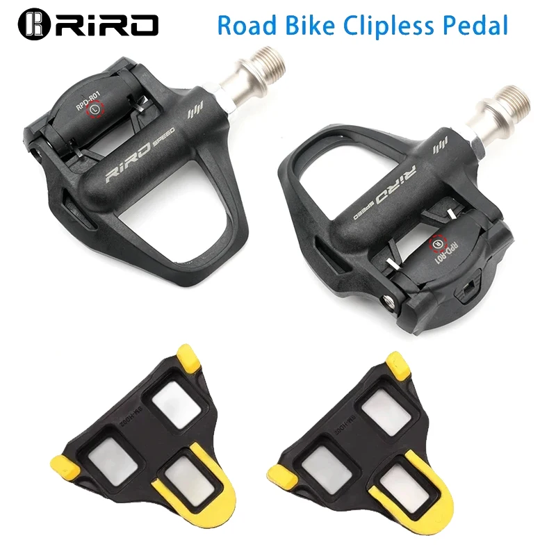 

Ultralight Road/MTB Clipless Pedals SPD-Compatible Self-Locking System with DU Bearing Reinforced Mounting Plate Bicycle Parts