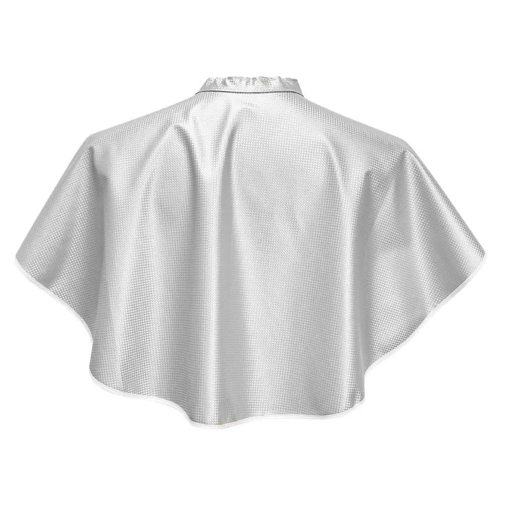 

Hair Cutting Cape Reusable Salon Coloring Protective Lightweight Simple Design Fine Texture Comfortable Adult Use Hair Dye Shawl