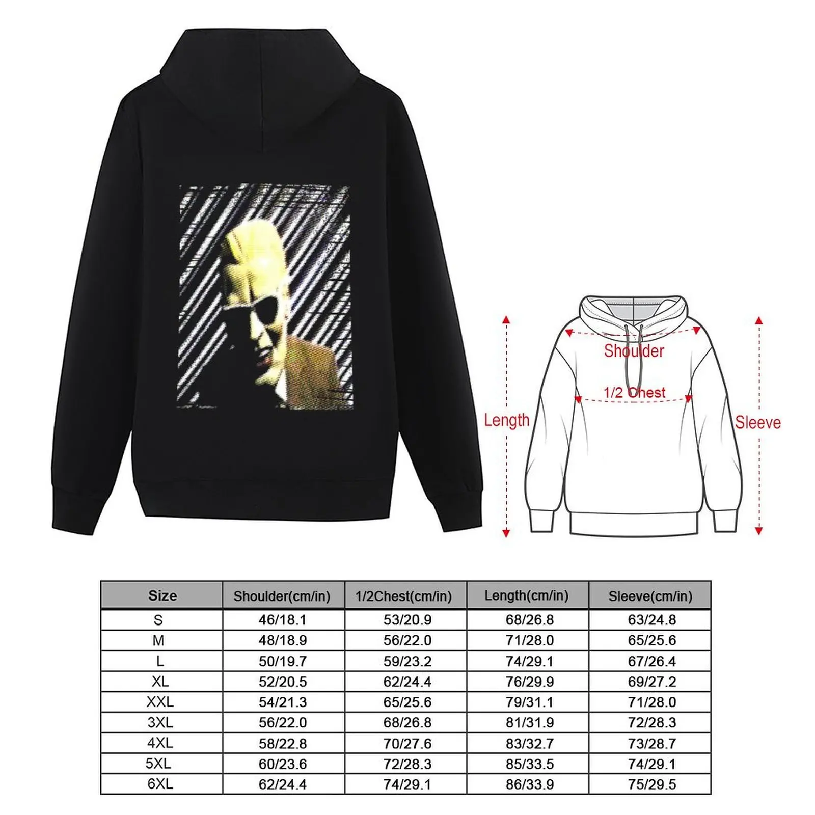 INCIDENT هوديي ملابس الشتاء جرافيك تي شيرت الرجال الملابس الجمالية ملابس رجالية جرافيك هوديي #4
