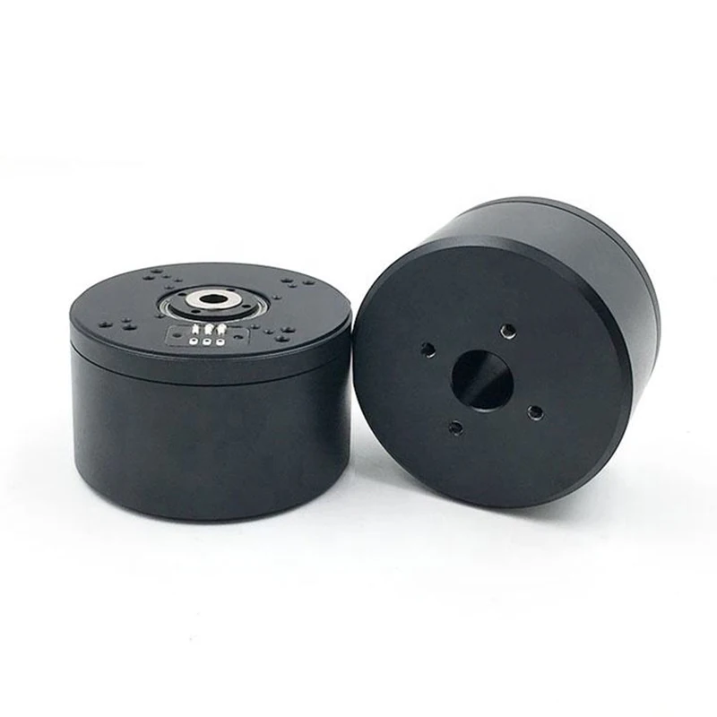 Faradyi gb/gbm6025 pm5225 24v sem escova de acionamento direto dc motor gimbal alto torque exosqueleto robô gimbal plataforma giratória carro rc