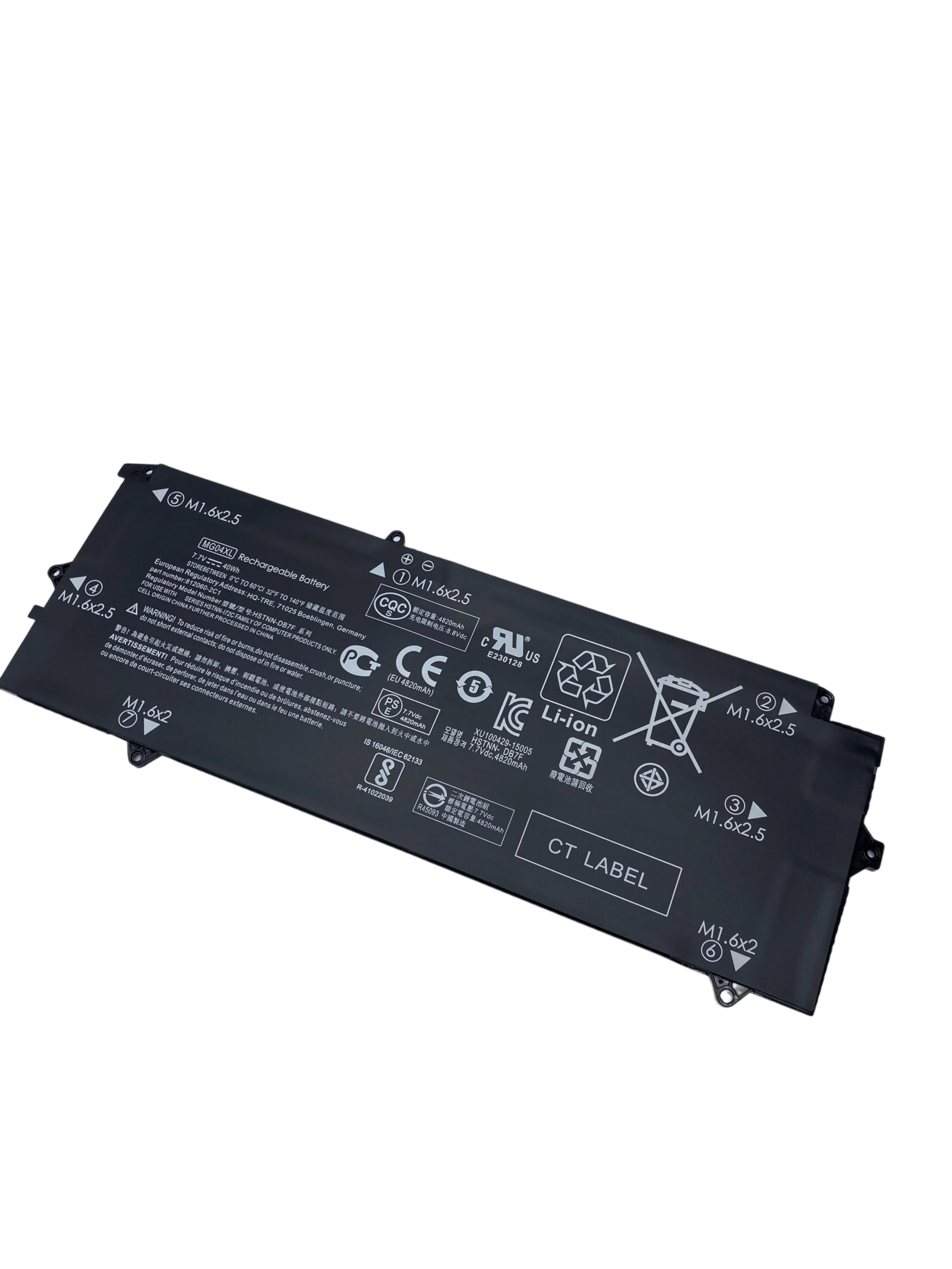 New MG04XL 7.7V 40Wh 4820mAh Laptop Battery For HP Elite x2 1012 G1 Series Notebook 812060-2B1 812060-2C1 812205-001 HSTNN-DB7F