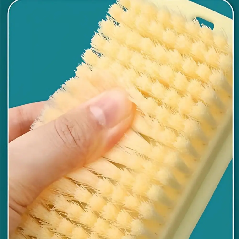 Gentle Soft Bristle Hand Wash Brush Non-Damaging Multi-Purpose Laundry Brush Scrub Design Fabric Care Brush For Fabric Care