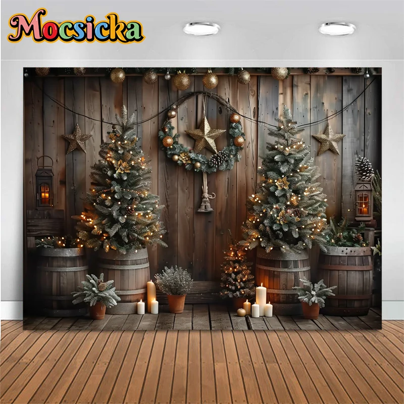 Фотофоны для фотосъемки с деревянной бочкой свечой пентаграммой детский день рождения декорация для фотосъемки