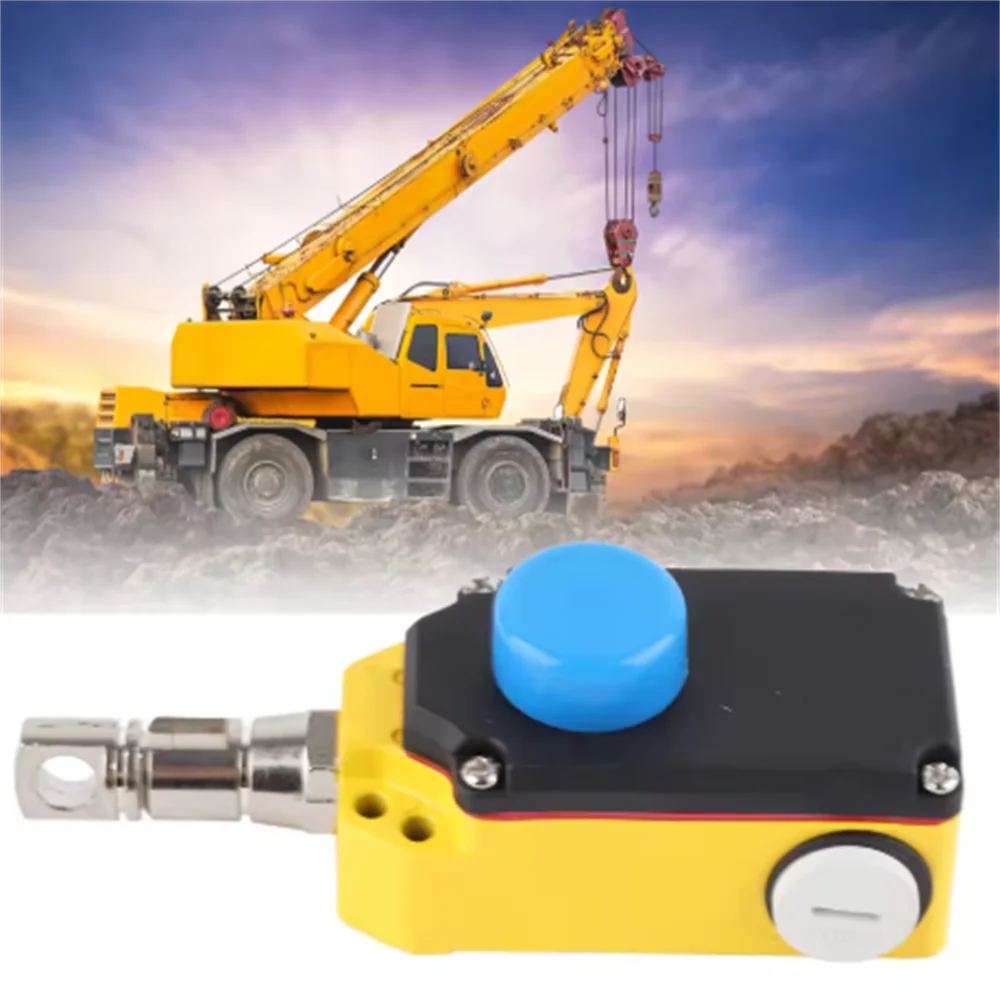 Manual Reset Emergency Stop Pull Cord Switch Safety Cable Limit Switch for Conveyor