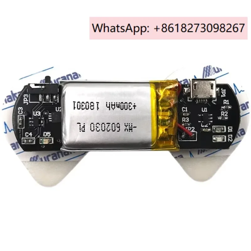 

BMD101 ECG Sensor Module Chest Patch Kit Heart Rate HRV Wearable Device OO