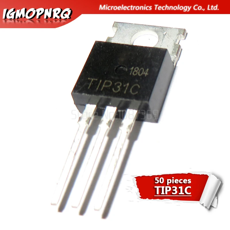 50pcs TIP31C TIP32C TIP41C TIP42C Transistor TO-220 TO220 TIP31 TIP32 TIP41 TIP42