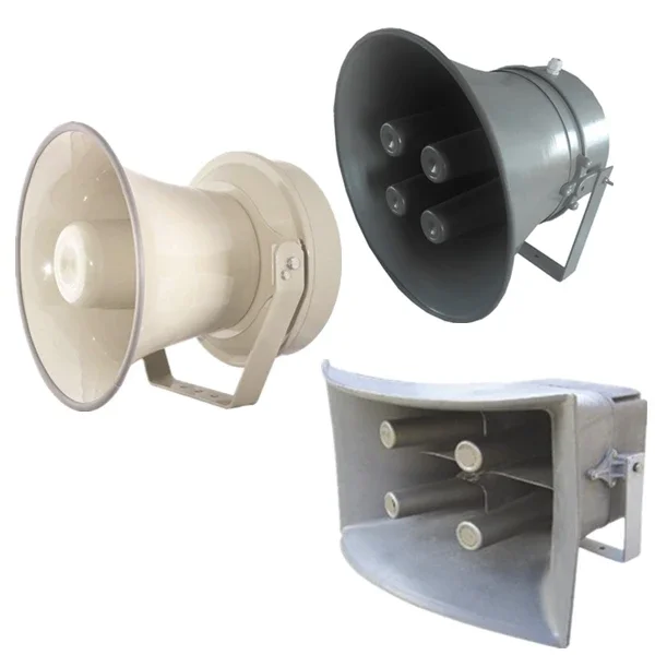 aluminum loud pa horn speakers outdoor without transformer