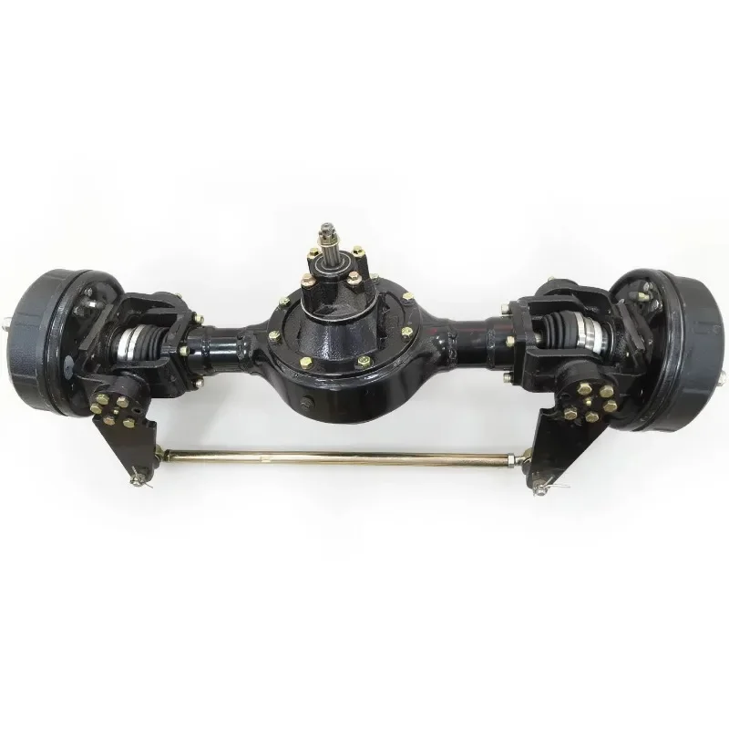 

Front Axle with Steering Four Wheel Drive Axle Complete Set Disc/Drum Brake System Optional