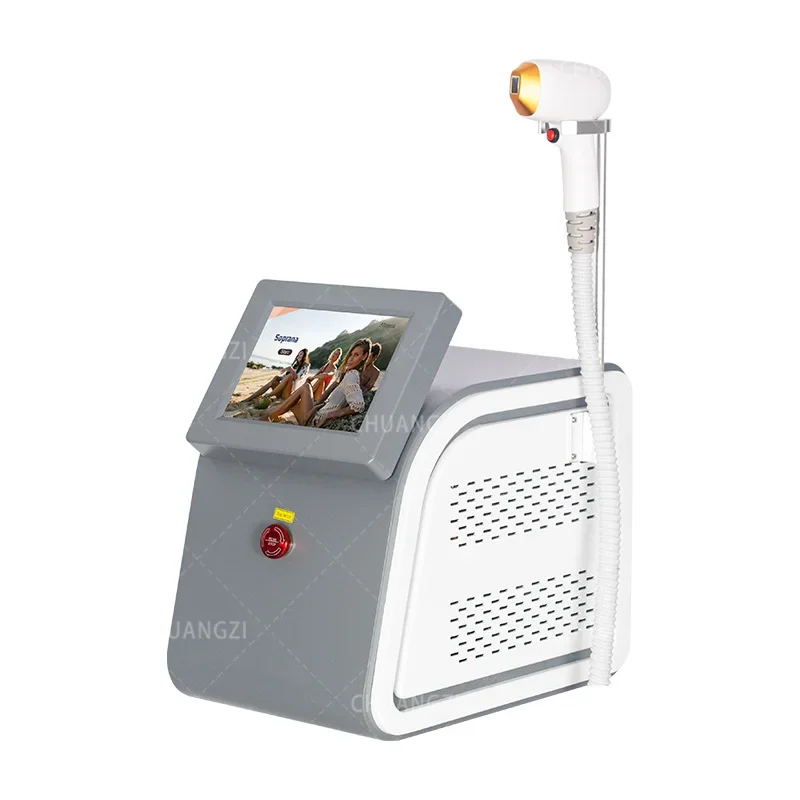 New in Painless 808 Diode Hair Removal Machine 2000W High Power Ice Platinum 3 Wavelength755 808 1064 for Salon Beauty