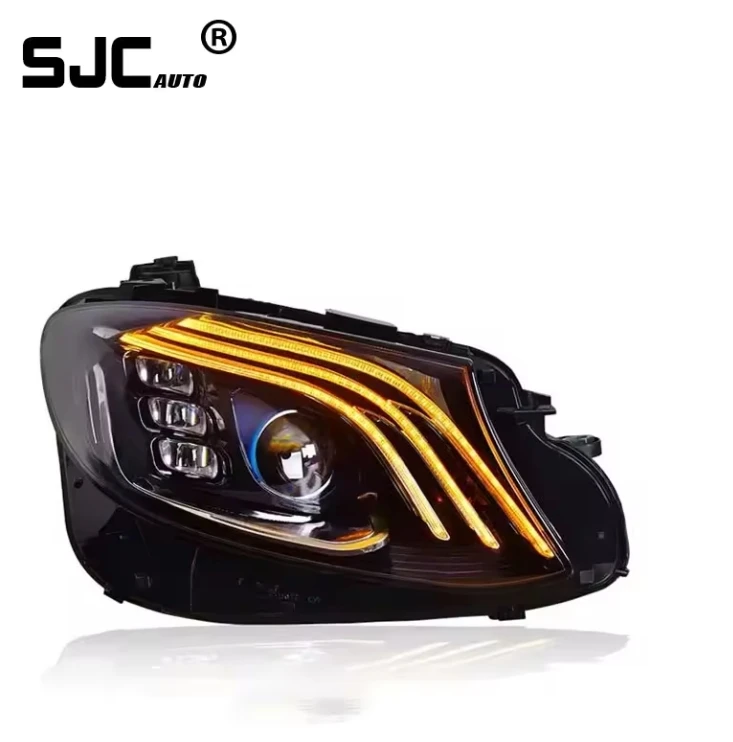 

LED Headlights for Mercedes Benz E-Class W213 Coupe Headlight Assembly Modified With LED Lens Daytime Running Lights