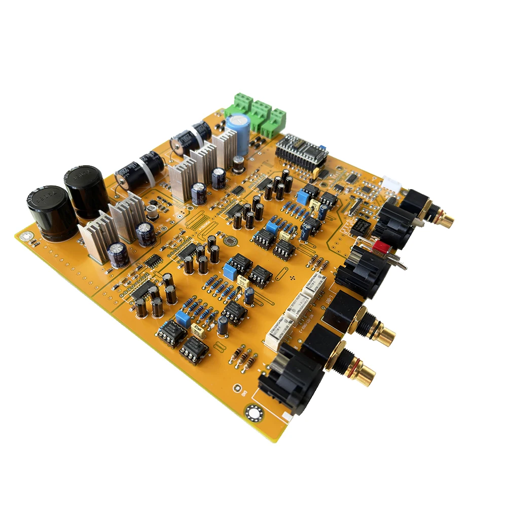 PCM1702 *4 Balanced DAC CS8422 Receive NE5543 OP AMP Decoder Coaxial /AES Input DAC Decoding Support Bluetooth USB Input