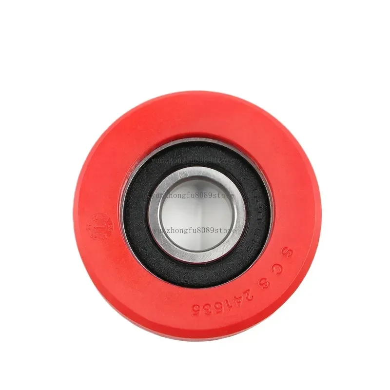 8Pcs Escalator Step Roller, 75/70×25mm 6204 Bearing Chain Wheel, Elevator Level Roller for Escalator Maintenance Replacement