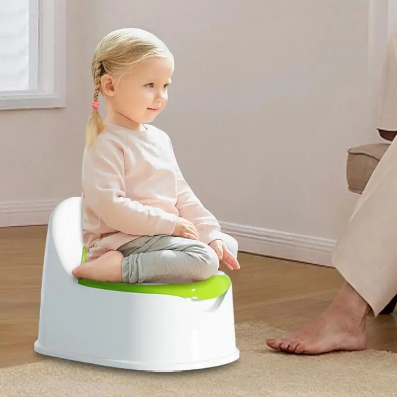 Potty Chair Toilet Training Potty Chair With Urine Guard Slip-Resistant Base Removable Bowl Potty Seat For Boys And Girls Ages 0