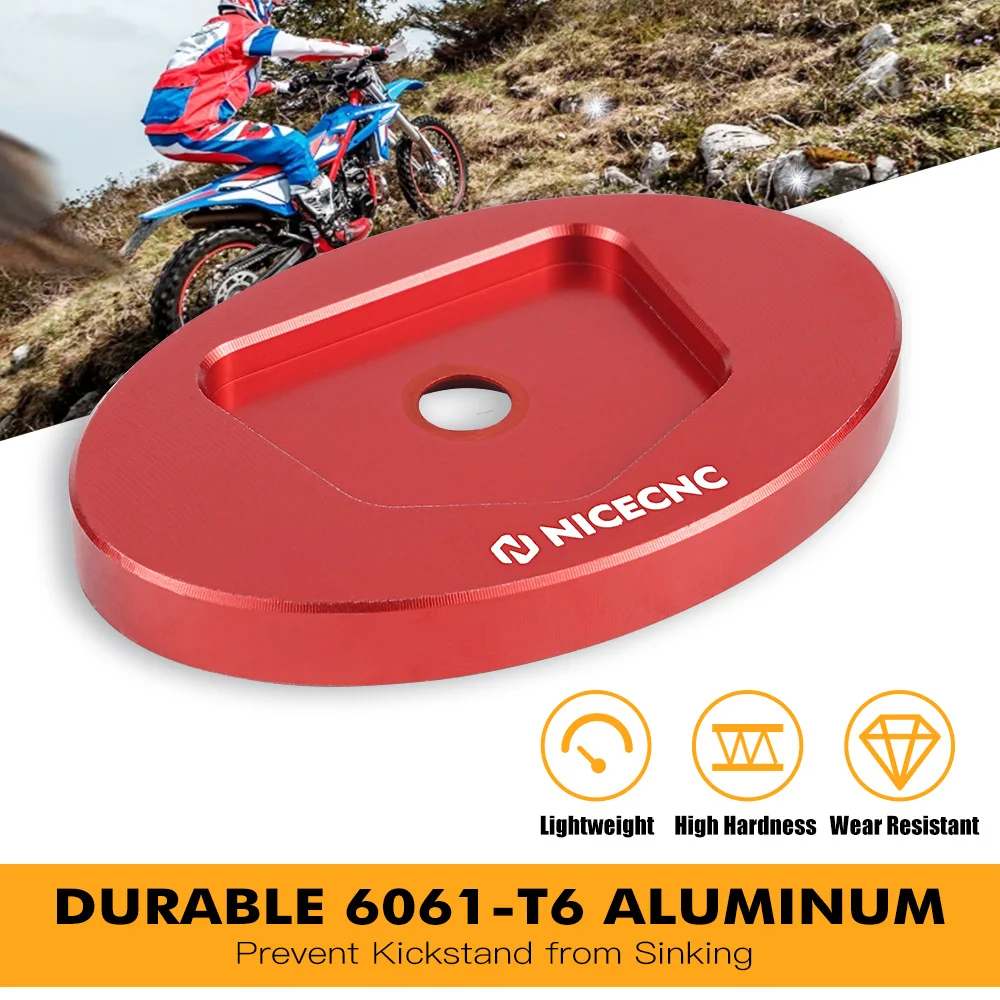 NICECNC For BETA XTRAINER 300 RR300 2020-2024 Kickstand Extension Plate RR250 RR200 RR125 RACING RR-S 350 390 430 20-24 RX300