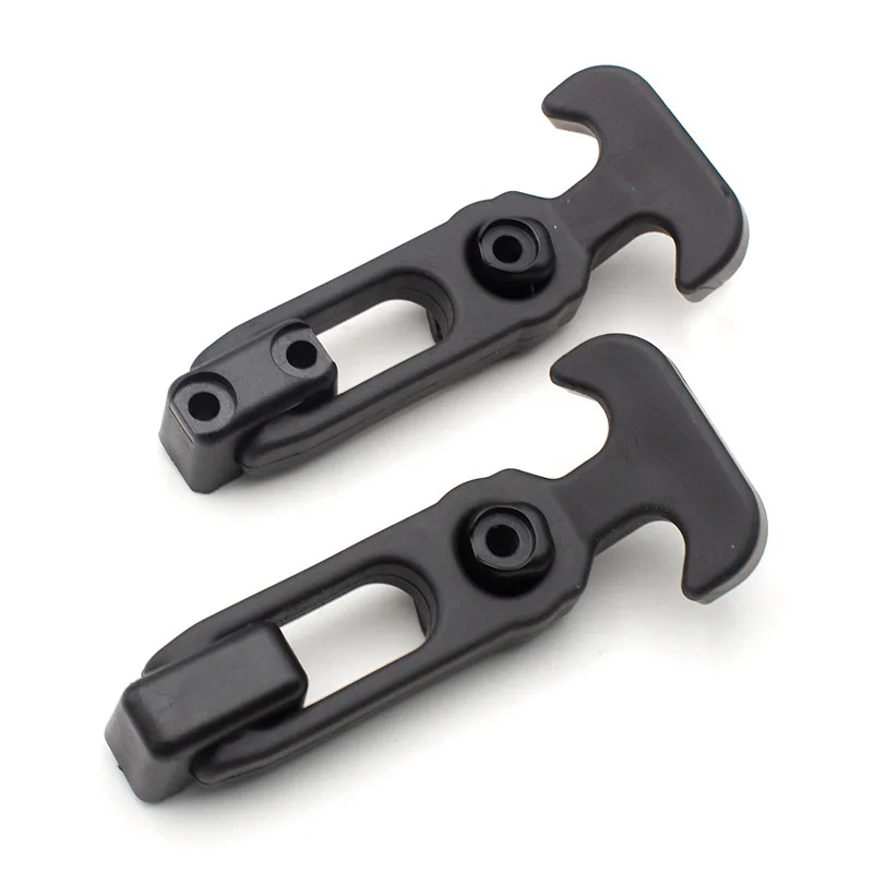 T-type Elastic Damping Buckle Engine Hood Rubber Buckle Medical Industrial Equipment Dry Refrigerator Insulation Box Pull Buckle