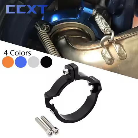 Exhaust Flange Guard/Exhaust Tip Muffler Pipe Clamp For KTM 250 300 EXC XC XCW SX Six Days TPI For Husqvarna TE TC TX 2017-2022