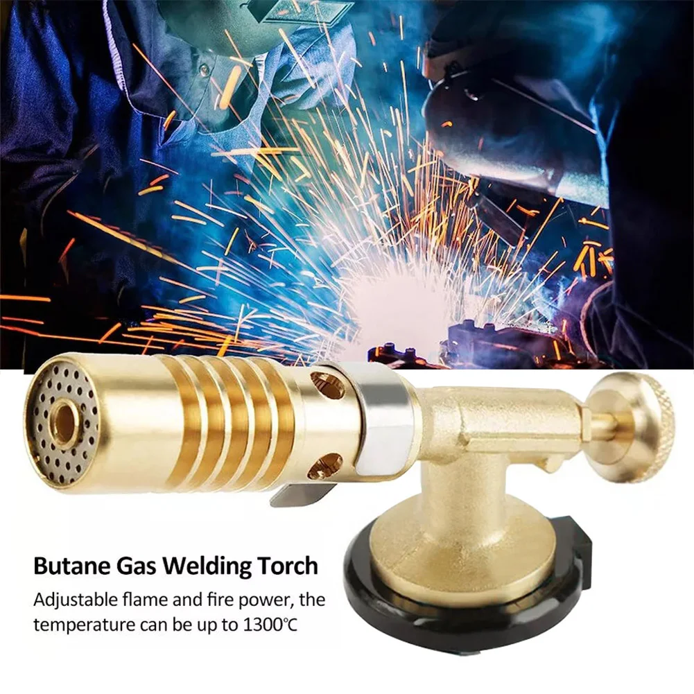 Gas Burner Flame Gas Torch Flame Gun Blowtorch Cooking Soldering Butane AutoIgnition Gas-Burner Lighter Heating Camping