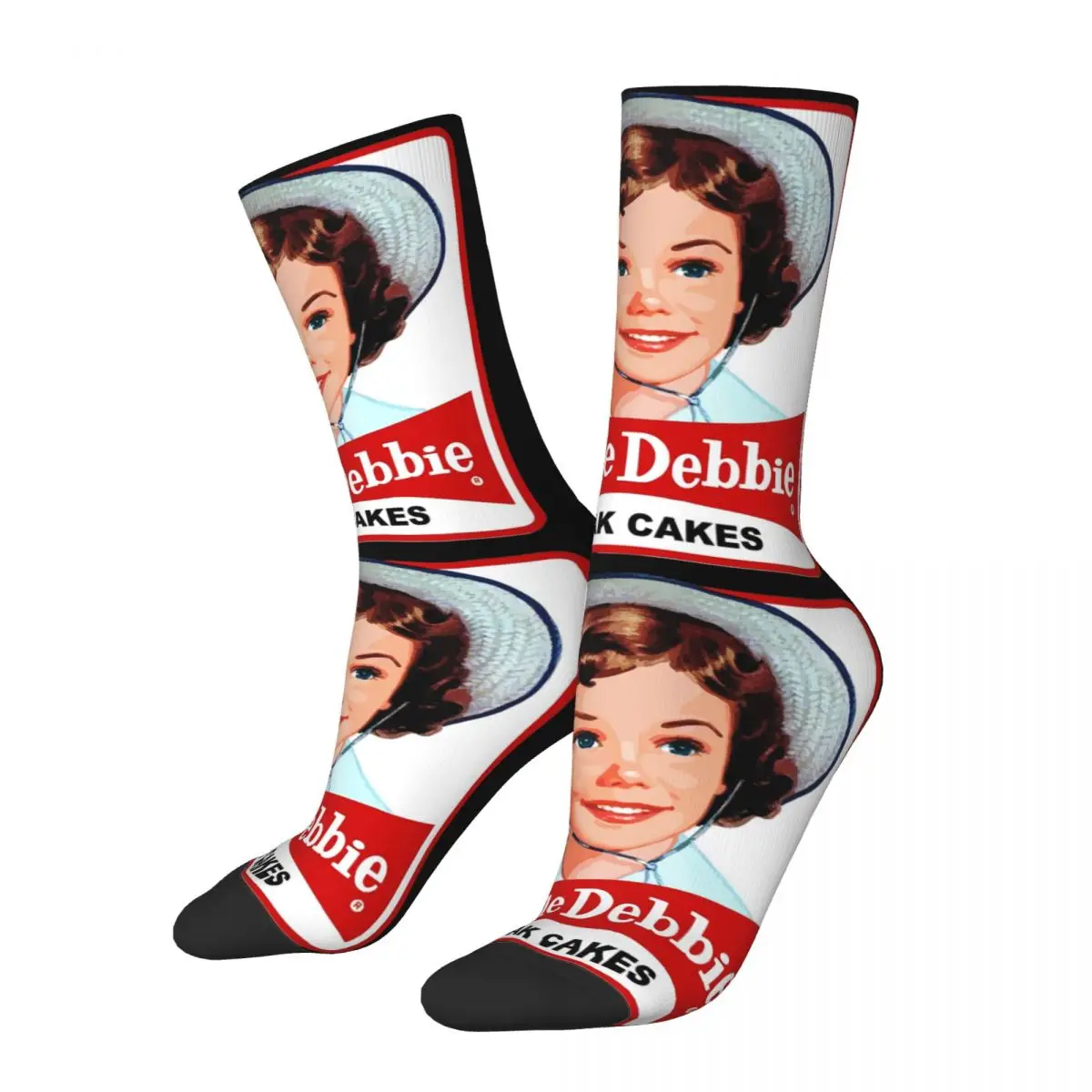 

LITTLE DEBBIE Socks Harajuku Super Soft Stockings All Season Long Socks Accessories for Unisex Birthday Present