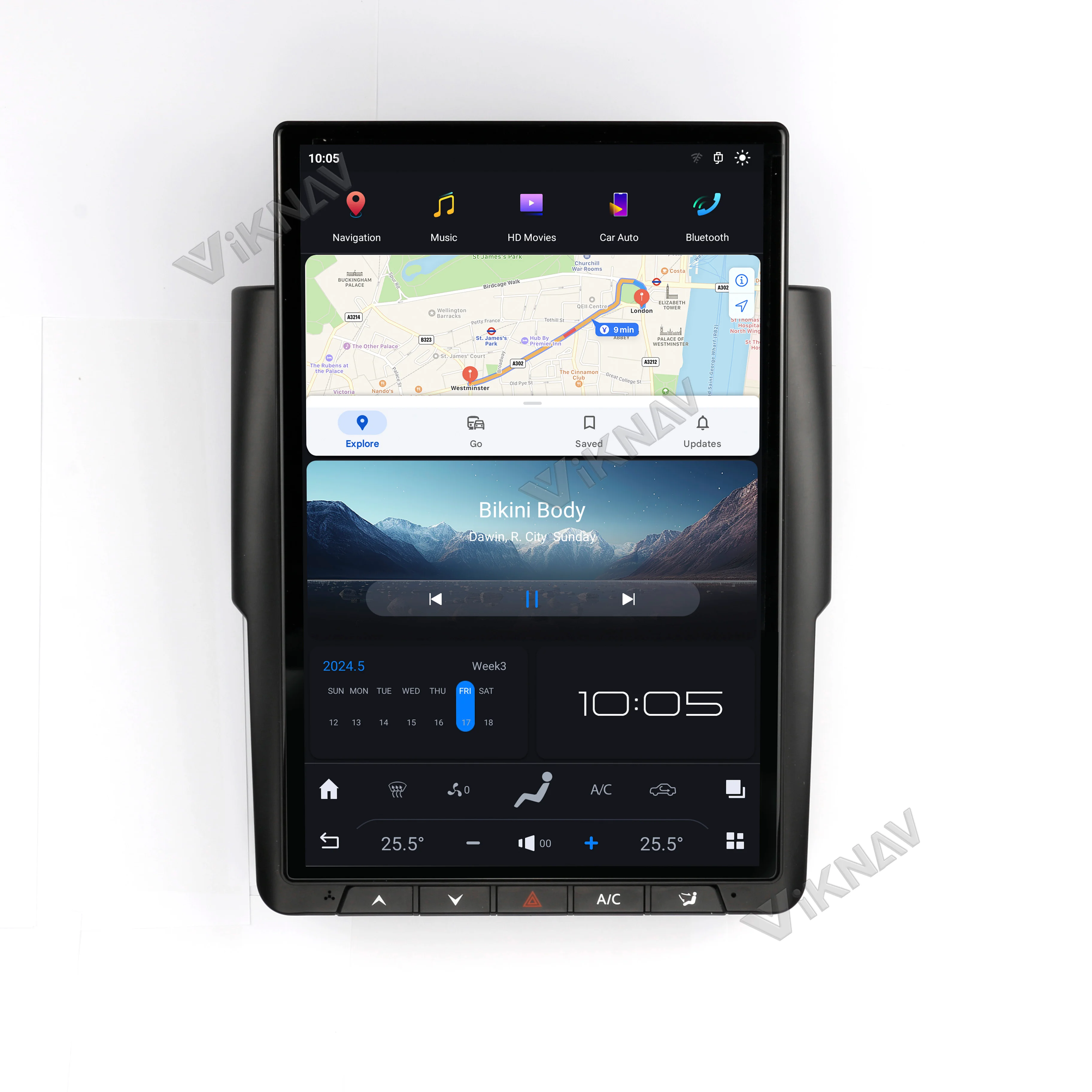 14.4 inch Head Unit Car radio For Dodge RAM 2013-2018  Android 13Touch Screen Wireless Carplay GPS Navigation Multimedia Player