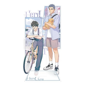 2022 novo aqui u são comic acrílico stands li huan, yu yang, ji yuan personagens dos desenhos animados modelo suporte da placa anime ao redor