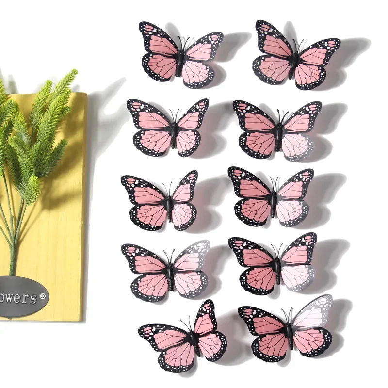 12CM Simulation Butterfly Home Decoration Handicraft Magnetic Refrigerator Stickers