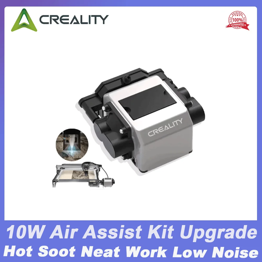

Комплект для модернизации Creality CR-Laser Falcon 10W с воздушным обдувом: мощный поток воздуха, устранение горячего дыма, аккуратная работа, низкий уровень шума