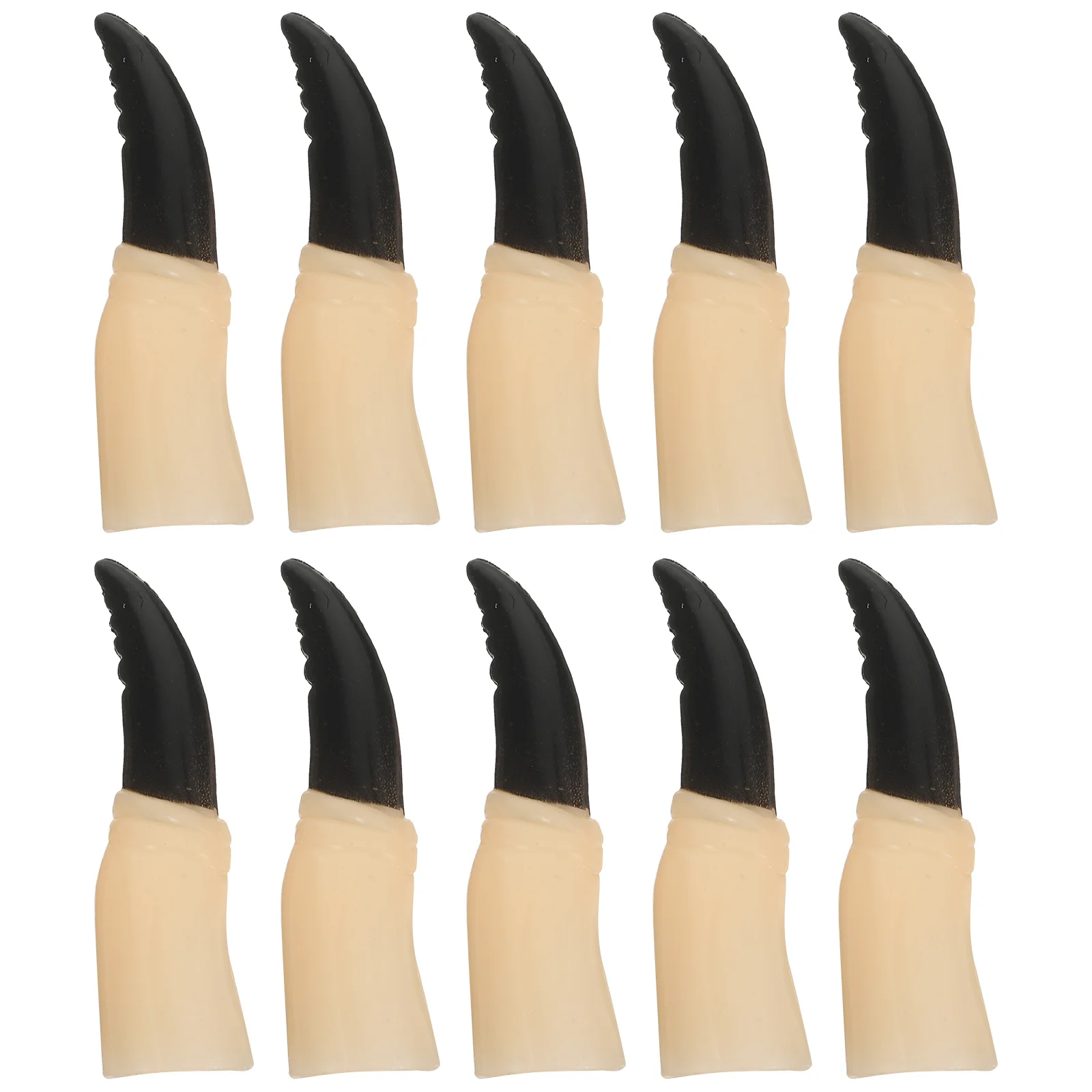 

Fake Witch Nails Spooky Witch Nails Long Creepy Fingernail Claws for Halloween Costume Party Masquerade Prank Props