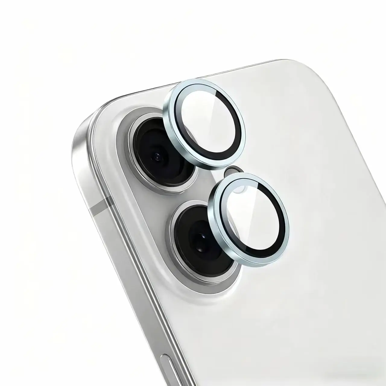 1-3Pcs For IPhone 17 Metal Camera Lens Tempered Glass Full Cover Back Aluminum Lens Ring Case Camera Protector For 17 Lens Cap