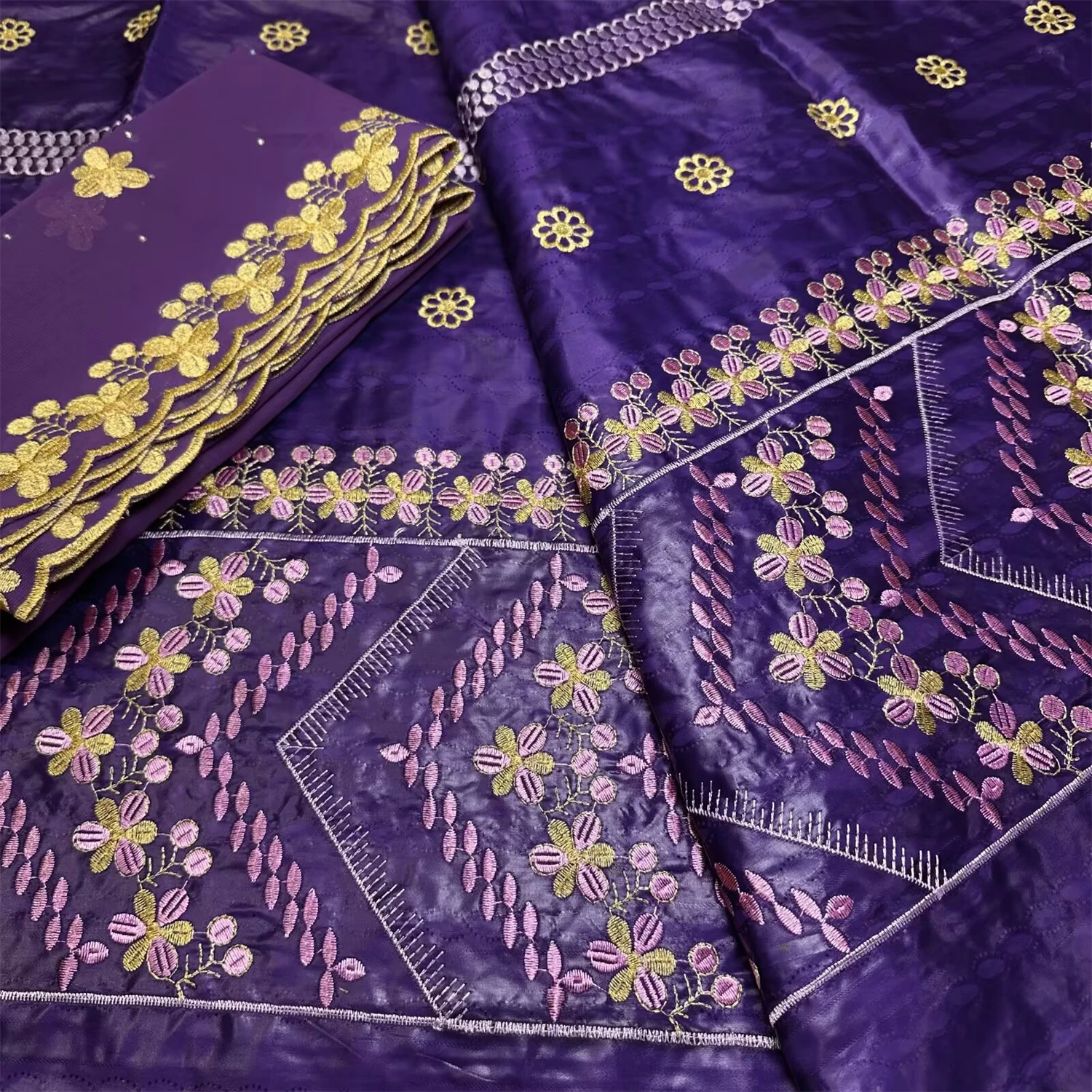 

Фиолетовый, 1,6 м, широкий аромат, ткани Bazin Riche, африканская ткань «сделай сам», высокое качество, вышивка, африканская парча, нигерийская 5 + 2 ярда 411