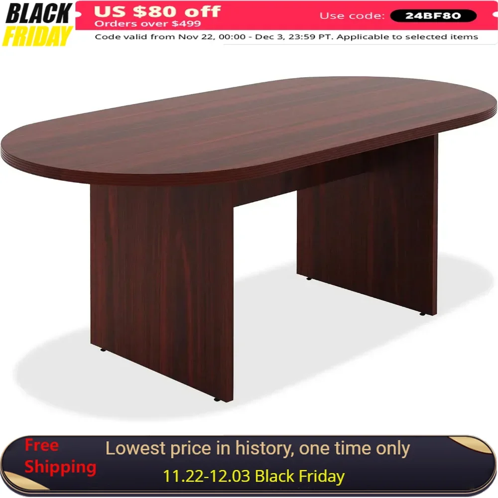 

70.9"D X 35.4"W X 30"H Conference Table, Country Oval Conference Table